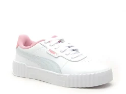 Puma CARINA3.0 PS JR Blanc Baskets Basses Fille