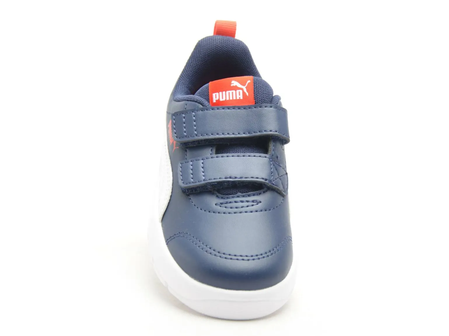 Puma COURTFLEX V3V INF Bleu Baskets Basses Garçon