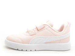 Puma COURTFLEX V3V INF Rose Baskets Basses Fille