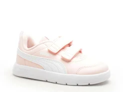 Puma COURTFLEX V3V INF Rose Baskets Basses Fille