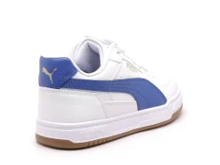 Puma PUMACAVEN3JR Blanc Baskets Basses Garçon