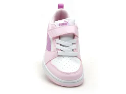 Puma PUMAREBOUNDV6 LOCOME Blanc Baskets Basses Fille