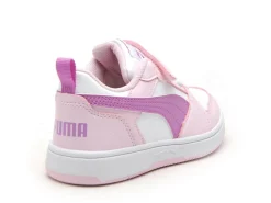 Puma PUMAREBOUNDV6 LOCOME Blanc Baskets Basses Fille