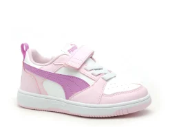 Puma PUMAREBOUNDV6 LOCOME Blanc Baskets Basses Fille