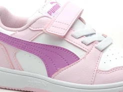 Puma PUMAREBOUNDV6 LOCOME Blanc Baskets Basses Fille