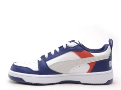 Puma PUMAREBOUND V6LOJR Blanc Baskets Basses Garçon