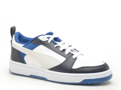 Puma PUMA REBOURND V6LOJR Blanc Baskets Basses Garçon