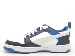 Puma PUMA REBOURND V6LOJR Blanc Baskets Basses Garçon