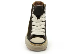 Rebecca white Baskets YZ51 4V5 Kaki Basket Montante Femme