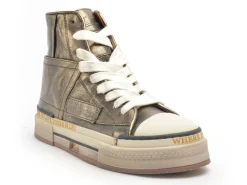 Rebecca white XY51 516V5 Bronze Boots et Bottines Plates Femme