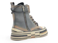 Rebecca white YZ22 2V2 Bleu Boots et Bottines Plates Femme