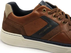 Redskins Baskets LERMI Marron Baskets Basses Homme