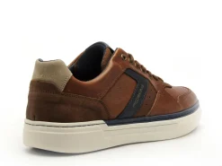 Redskins Baskets LERMI Marron Baskets Basses Homme