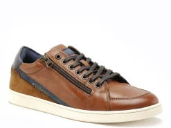 Redskins DECENT Marron Baskets Basses Homme