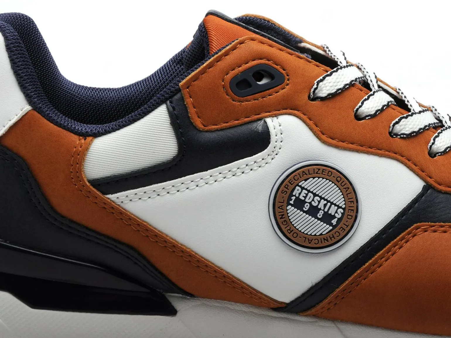 Redskins OYAT3 Orange Baskets Basses Homme