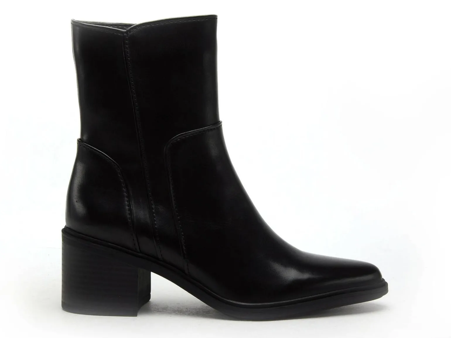 Regarde Le Ciel Boots ELETTRA 03 Noir Boots et Bottines à Talons Femme