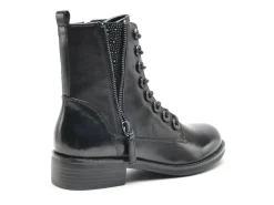 Regarde Le Ciel ROXANA 49 Noir Boots et Bottines Plates Femme