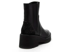 Regarde Le Ciel SADHY 08 Noir Boots et Bottines à Talons Femme