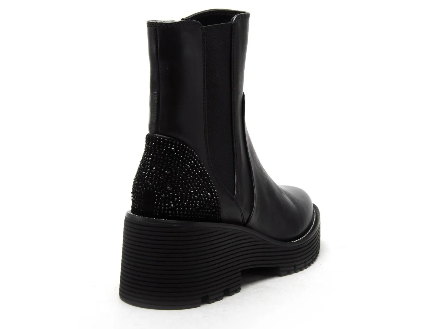 Regarde Le Ciel SADHY 08 Noir Boots et Bottines à Talons Femme