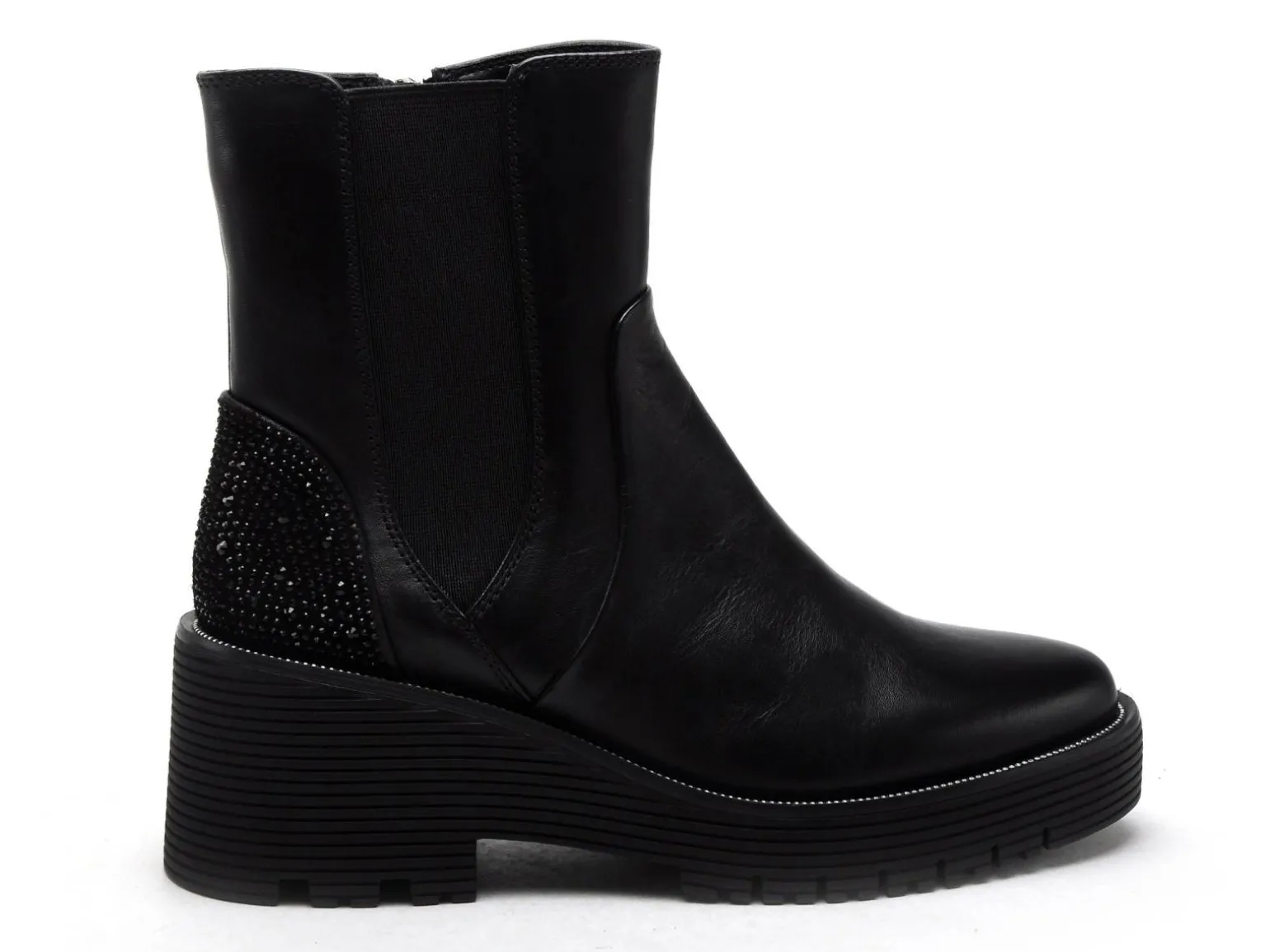 Regarde Le Ciel SADHY 08 Noir Boots et Bottines à Talons Femme