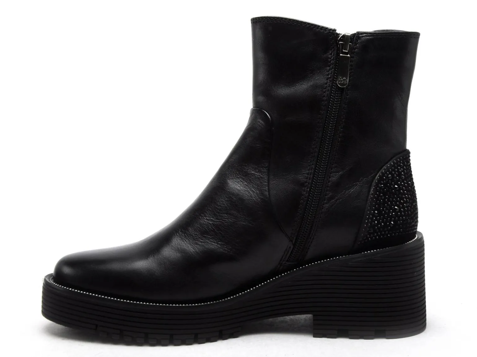 Regarde Le Ciel SADHY 08 Noir Boots et Bottines à Talons Femme