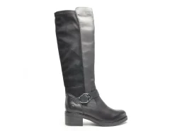 Remonte D1A73 Noir Bottes à Talons Femme