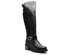 Remonte D1A73 Noir Bottes à Talons Femme