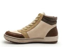 Remonte D0778 Beige Boots et Bottines Plates Femme