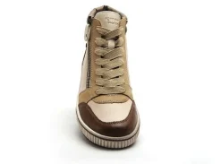 Remonte D0778 Beige Boots et Bottines Plates Femme