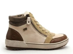 Remonte D0778 Beige Boots et Bottines Plates Femme