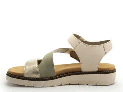 Remonte D2050 Beige Sandales à Talons Femme