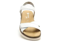 Remonte D2049 Blanc Sandales Plates Femme