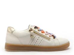 Remonte D2C03 Beige Baskets Basses Femme