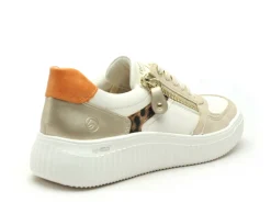 Remonte D3E05 Beige Baskets Basses Femme