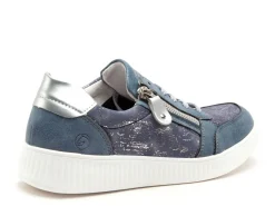 Remonte D2E05 Bleu Baskets Basses Femme