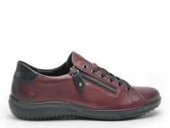 Remonte D1E03 Bordeaux Baskets Basses Femme