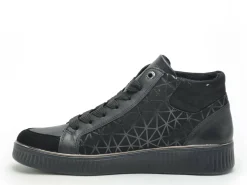 Remonte D2E70 Noir Basket Montante Femme