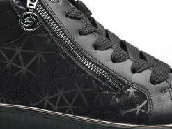 Remonte D2E70 Noir Basket Montante Femme