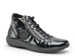 Remonte D1E70 Noir Basket Montante Femme