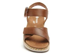 Remonte D3J52 Marron Sandales Plates Femme