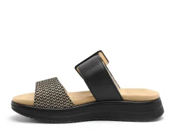 Remonte D1J61 Noir Mules et Sabots à Talons Femme