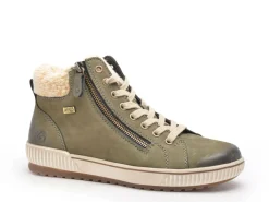 Remonte D0770 Kaki Boots et Bottines Plates Femme