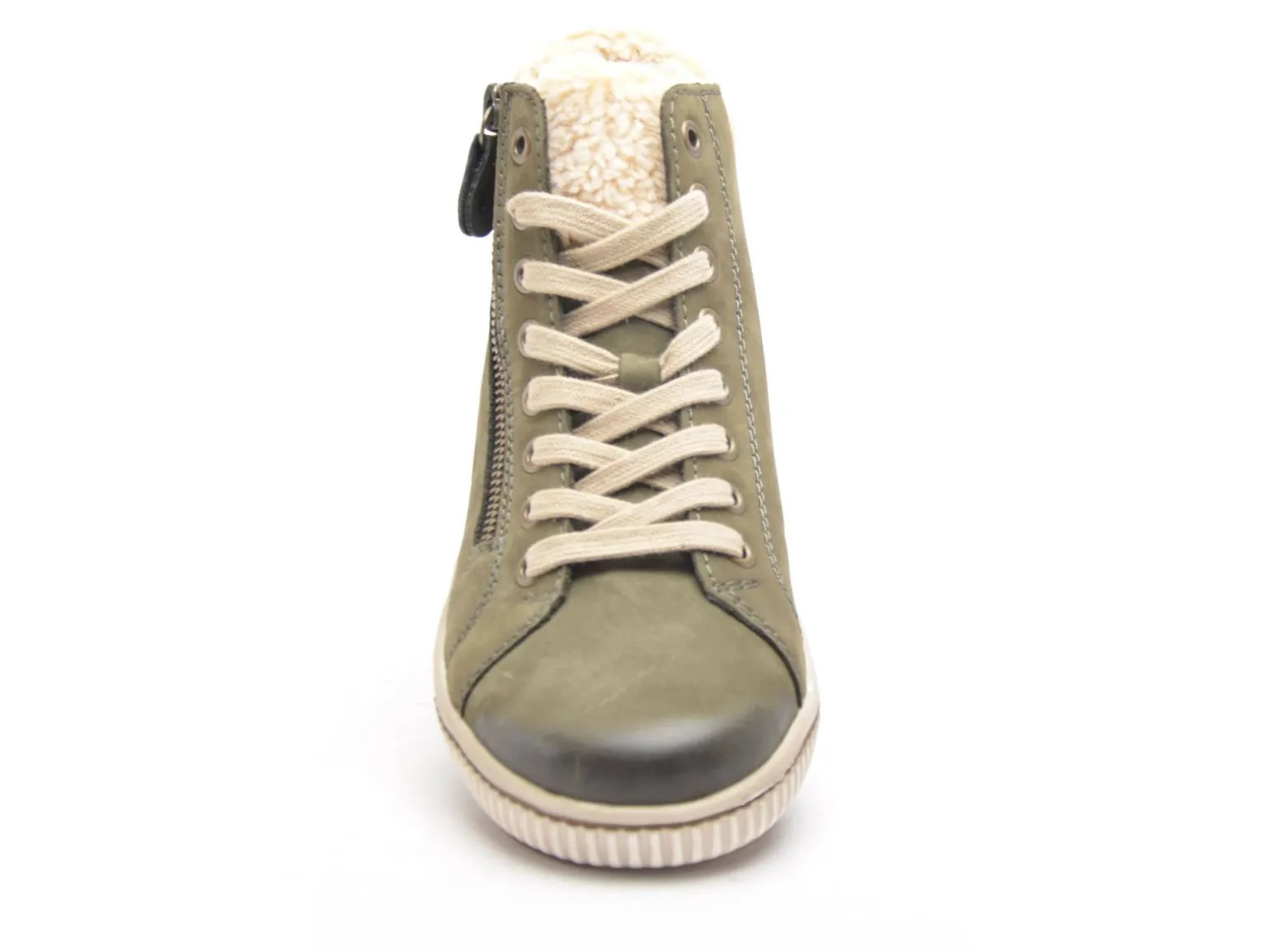 Remonte D0770 Kaki Boots et Bottines Plates Femme