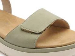Remonte D2K58 Kaki Sandales Plates Femme
