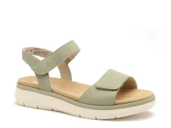 Remonte D2K58 Kaki Sandales Plates Femme