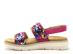 Remonte D2K52 Multicolore Sandales Plates Femme