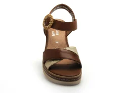 Remonte D2L50 Marron Sandales à Talons Femme