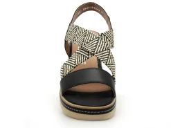Remonte D2L54 Noir Sandales à Talons Femme