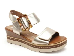 Remonte D2L53 Or Sandales à Talons Femme