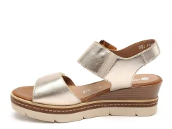 Remonte D2L53 Or Sandales à Talons Femme